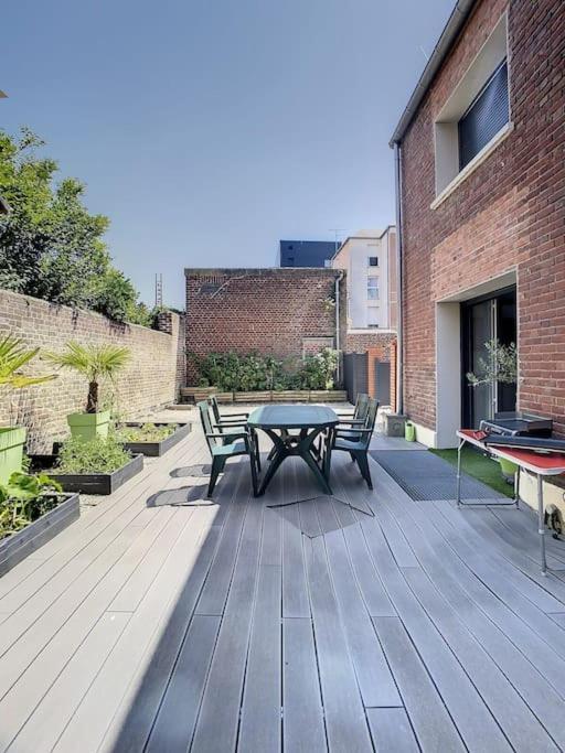 Grande Maison Cosy Terrasse Parking Gare 8 Pers Amiens Exteriér fotografie