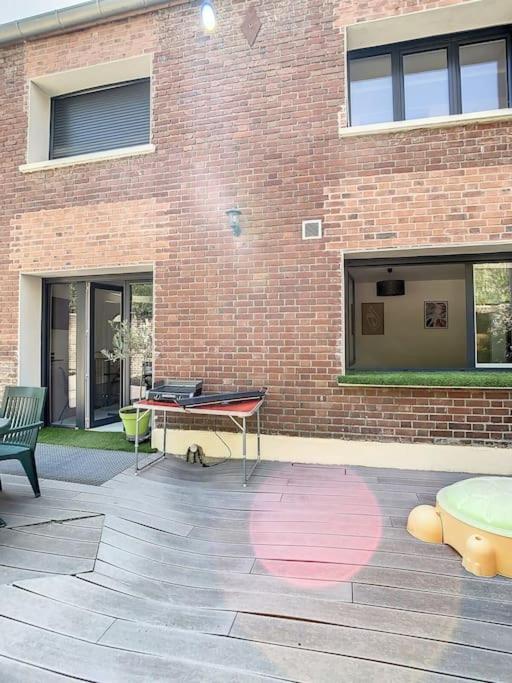 Grande Maison Cosy Terrasse Parking Gare 8 Pers Amiens Exteriér fotografie